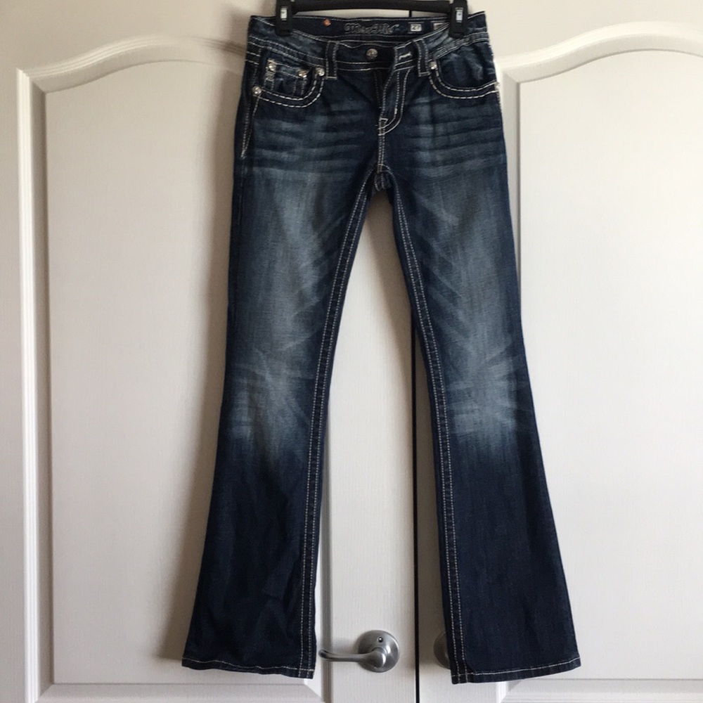 Miss Me brand Mid-Rise Boot cut jeans